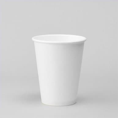 무인쇄 무지 백색 종이컵 240ml (8oz) 1000개