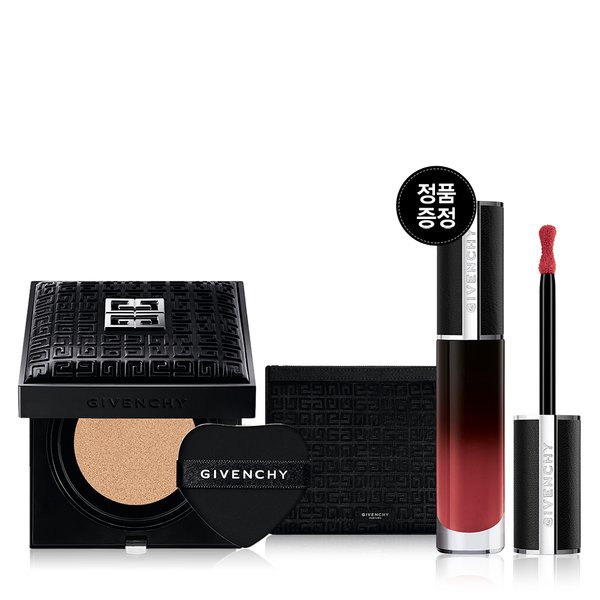 [SSG단독] 프리즘 리브르 글로우 쿠션 세트 (+블랙 플랫 파우치+크림 벨벳 틴트 정품 증정)