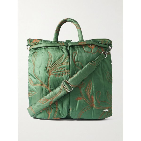 자수 실크 트윌 토트백 46376663162909220