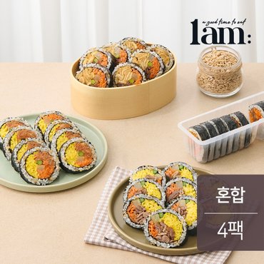 1am 저당 귀리 곤약김밥 혼합 220g 4팩