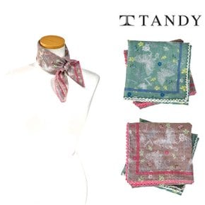 TANDY 나비작 손수건 스카프
