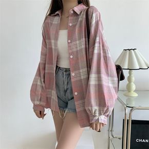 웬디 / 외국 스타일 빅 체크 BS12494