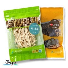 제주시산림조합 건고사리 50g+건더덕 50g 각 1봉