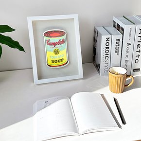 [FRAME] CAMPBELL`S SOUP CAN, 1965 (YELLOW) / 앤디 워홀(Andy Warhol)(소품액자)