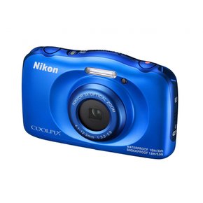 Nikon 디지털 카메라 COOLPIX W100 방수 W100BL 쿨픽스 블루