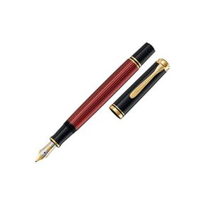 독일 펠리칸 만년필 Pelikan Souveran GT Broad Point Fountain Pen  블랙/Red 928663 1379043