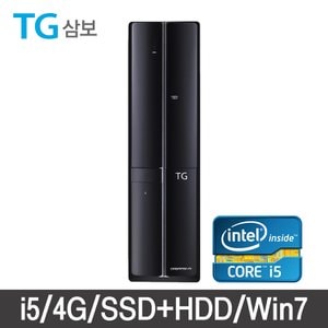 TG삼보 [리퍼]TG삼보 코어i5 슬림PC i5-2400 4G SSD256+500G Win7