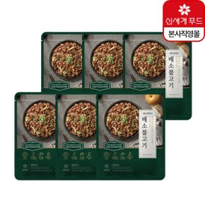 쉐프컬렉션 배소불고기 양념육 200g  x 6팩
