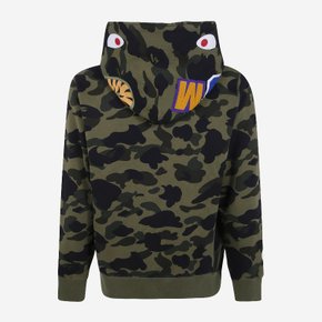 [해외배송] 베이프 1ST 카모 샤크 풀집 후디 001ZPM801012M GREEN