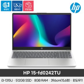 [공식]HP 15-fd0242TU 13세대 i3/15인치/8GB/512GB/Win11/가성비 대학생 사무용 노트북