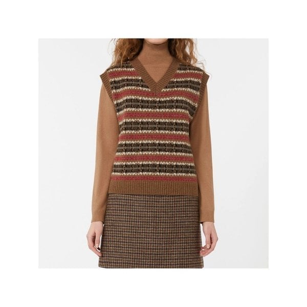 FW25 여성 플레레스 니트 조끼 FLERES 027