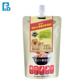 고양이 홈메이드 황태육수 닭고기 180ml