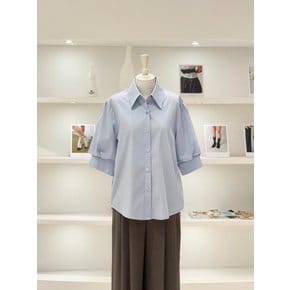 [여주점] 여성 퍼프 소매 셔츠 블라우스 (L262PSC032)