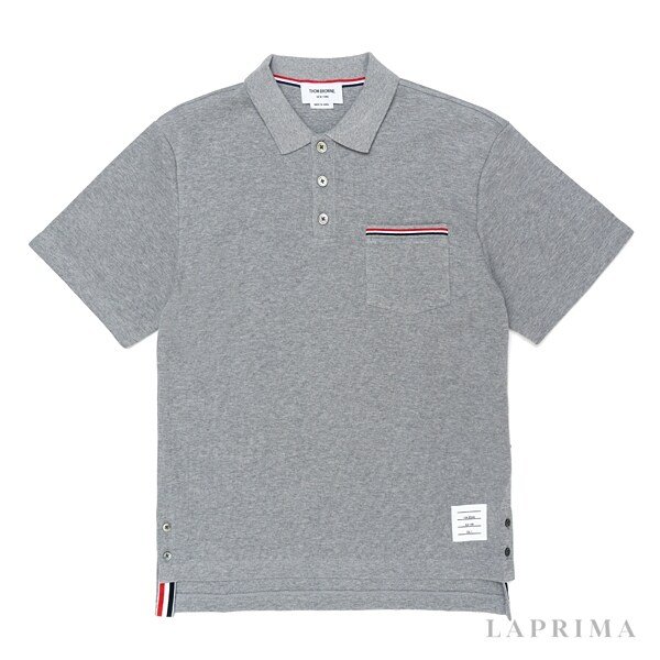 라프리마 톰브라운 RWB 포켓 폴로 셔츠 MJP171AJ0029-055