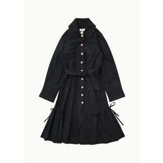 샵아모멘토 르네상스르네상스 24SS KAMIKO TAFFETA COAT IN BLACK