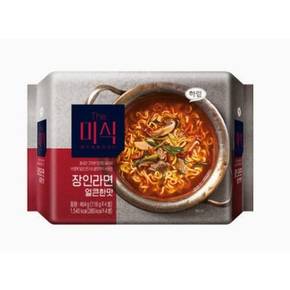 The미식 장인라면 얼큰한맛 464g(116g*4봉)*8개입/1박스