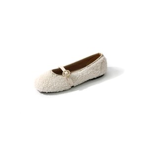 레일라 퍼 플랫_F1122(4Colors) / Layla Fur Flat