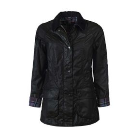 바버 Beadnell Wax Jacket - Black (LWX0667 BK11) (비드넬 왁스 자켓)