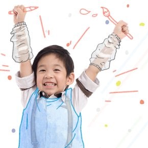 (재미스쿨) 보아스 위생팔토시 1조 일회용 팔토시 미술준비물