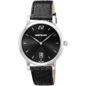 일본 몽블랑 시계 Montblanc Star Mens 워치 블랙 9 Dial 1634151