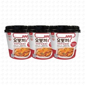 요뽀끼 매콤달콤 떡볶이 140g 3개 (WF0EDEA)