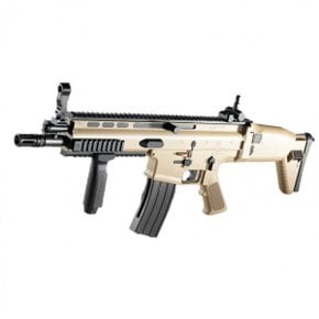 문구 실용적인 완구 애완 용품 아카데미 FN SCAR-L CQC BB탄총 에어건(Tan)(17111) /BK