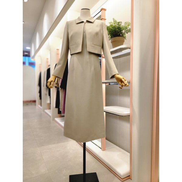 [여주점] 여성 스퀘어넥 원피스 & 자켓 세트(ITP9BOP300)