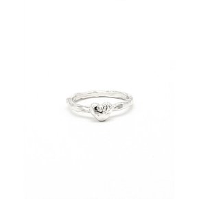 해류 TEXTURE HEART MINI RING