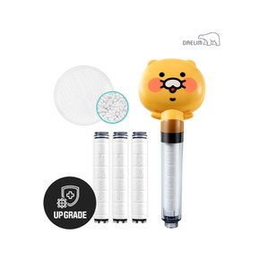 디클린 카카오 샤워기(춘식이)+항균 플러스 리필필터(3개입)+세라믹볼 SET