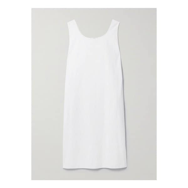 자나 코튼 미디 드레스 오프 화이트 1647597332737718