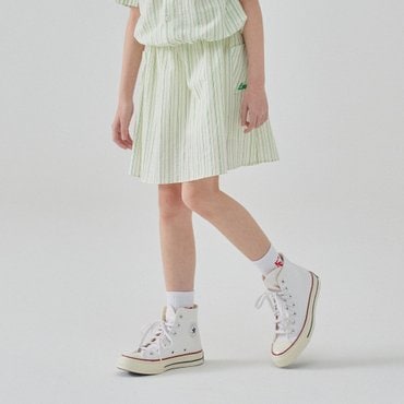 Lee Kids 스트라이프 시어서커 스커트 그린 LK2502SR73GN