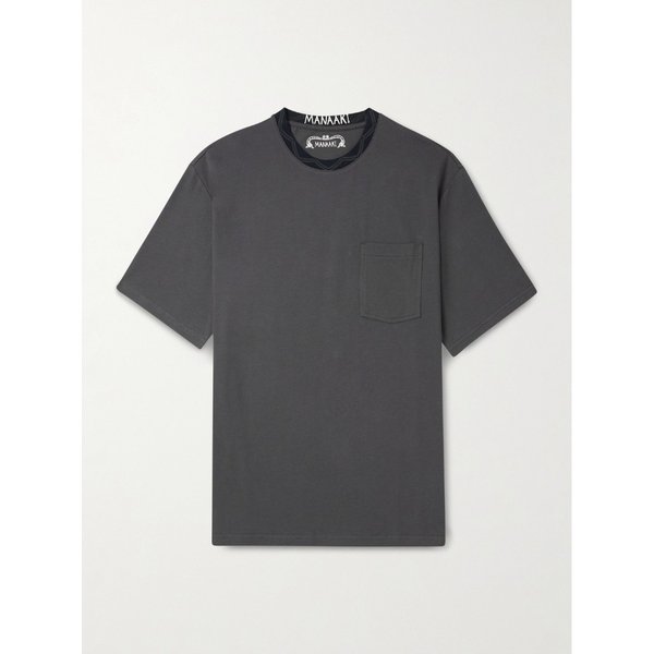 마나키 타니코 코튼 저지 티셔츠 46376663162882407