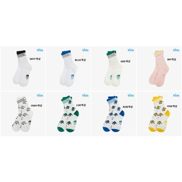 노스페이스키즈 NY4MR00 키즈 미드 삭스 KIDS MID SOCKS