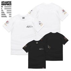 [ATLANTIC GRAPHICS] 아틀란틱그래픽스 반팔티셔츠 M~4XL AT009