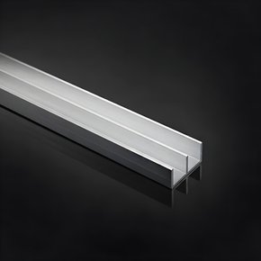 서랍장 미닫이문 레일 1.6m 2개 진열장 슬라이드 쌍홈 유리 레일