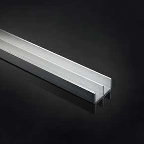 서랍장 미닫이문 레일 1.6m 2개 진열장 슬라이드 쌍홈 유리 레일