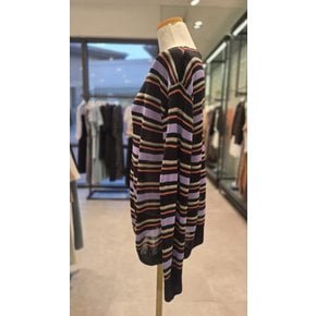 [부산점] [쥬크] 멀티 스트라이프 타이 니트 탑 (Z253KSK026)