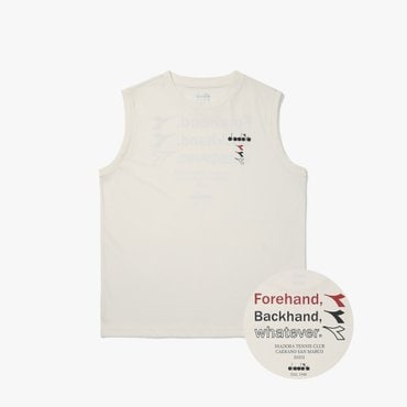 디아도라 [공식스토어] AIRTEX 슬리브리스 OFF WHITE