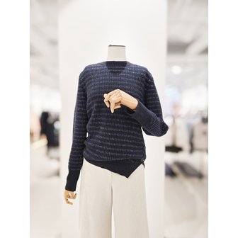 아이잗컬렉션 [파주점] [더아이잗컬렉션]울 글리터 버튼 장식 풀오버 니트 CPAA1PO361