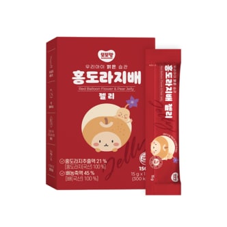 또또맘 홍도라지배 젤리 1박스(15g x 10포)