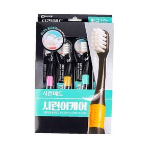 시린메드칫솔 시린이케어 성인용칫솔 부광 4P 초극세모