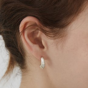 [silver925]Shell earring