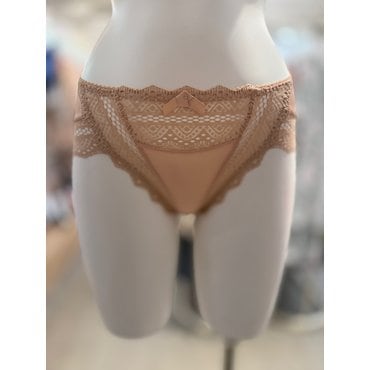 barbara 바바라 펀칭 소폭 반레이스 팬티 ABP4411N