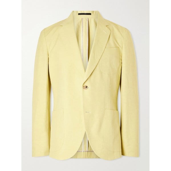 코튼 리넨 블렌드 블레이저 46376663163069679