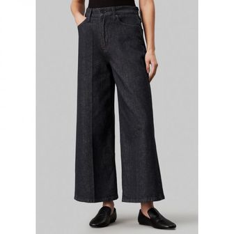 이스퀘어 5199627 Calvin Klein WIDE ANKLE - Relaxed fit jeans denim dark