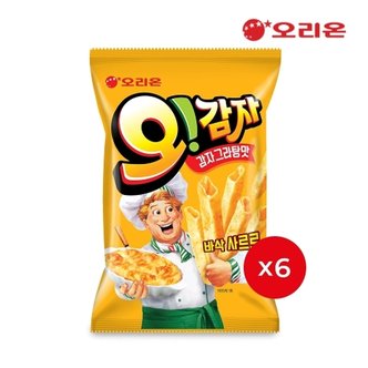 오리온 오감자 그라탕(50g) x 6개