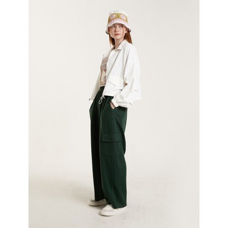핑크파인애플 HIP CARGO PANTS_GREEN