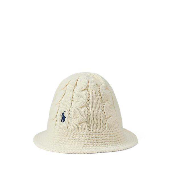 여성 케이블 니트 울 블렌드 버킷 햇(WAPOHGS0J420216101)