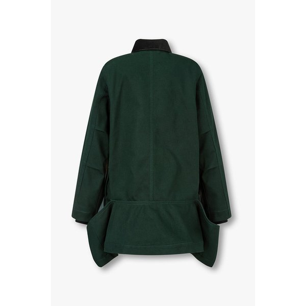 [CARHARTT WIP] 여성 페플럼 드레스 코트 (그린) 6415305700000