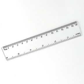 15cm 사무실 비품 플라스틱 눈금자 학교 초등 새학기 입학 등교 준비물 문구류 학용품